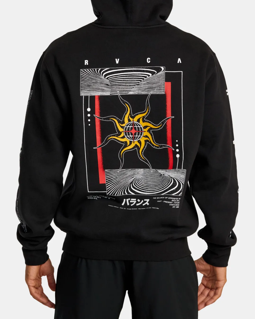 KELSEY NIZIOLEK BLACK SUN HOODIE