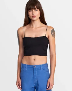 LEXI WIDE RIB FITTED TANK TOP