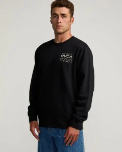 LOGO SHATTER CREW SWEATSHIRT