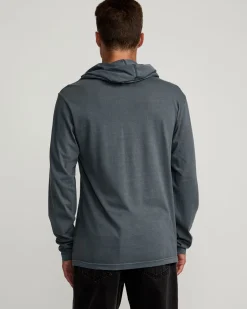 PTC PIGMENT HOODED LONG SLEEVE TEE