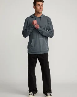 PTC PIGMENT HOODED LONG SLEEVE TEE