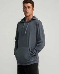 PTC PIGMENT HOODED LONG SLEEVE TEE