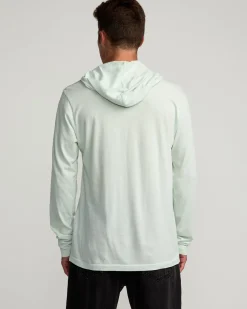 PTC PIGMENT HOODED LONG SLEEVE TEE