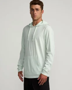 PTC PIGMENT HOODED LONG SLEEVE TEE