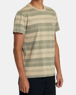 PTC STRIPE SHORT SLEEVE KNIT