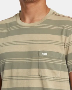 PTC STRIPE SHORT SLEEVE KNIT