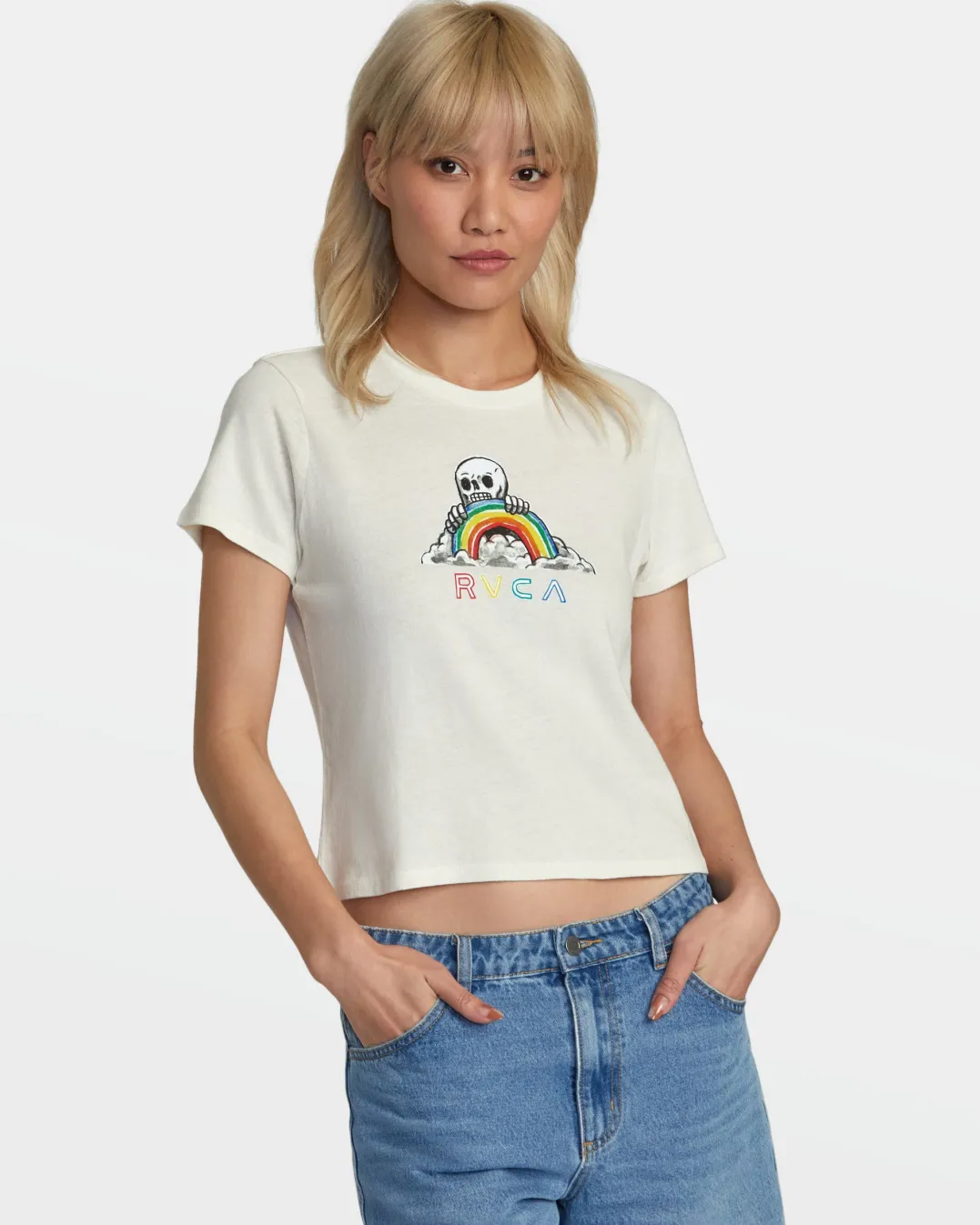 RAINBOW SKULL TEE
