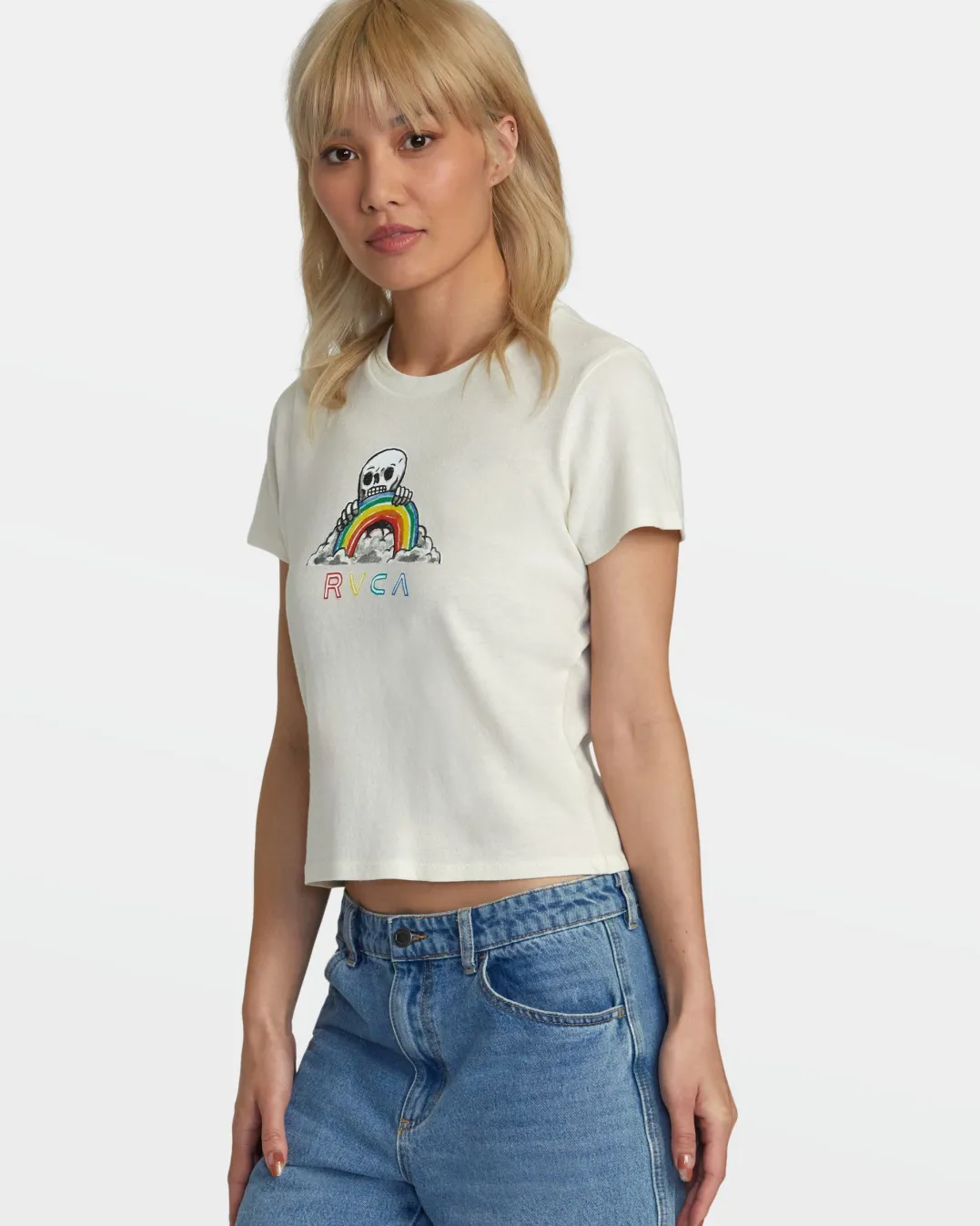 RAINBOW SKULL TEE