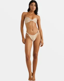 RIPPLE AND TWIST SKIMPY COVERAGE BIKINI BOTTOMS