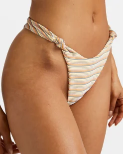 RIPPLE AND TWIST SKIMPY COVERAGE BIKINI BOTTOMS