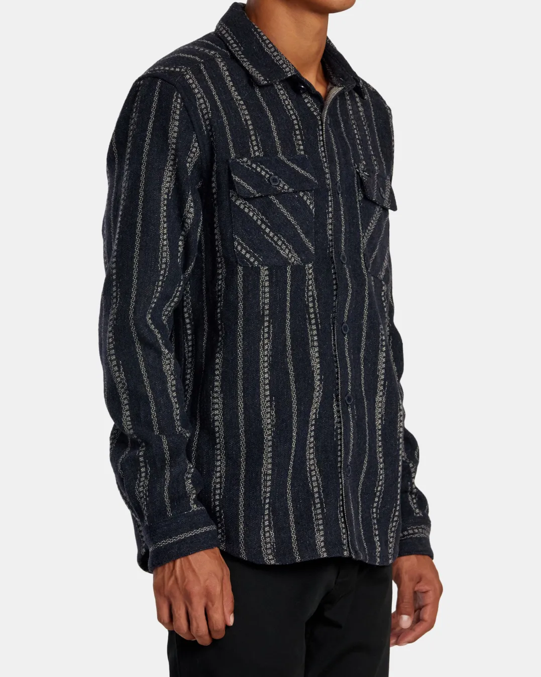 RVCA BLANKET LONG SLEEVE SHIRT