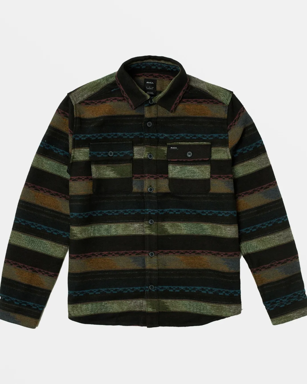 RVCA BLANKET LONG SLEEVE SHIRT