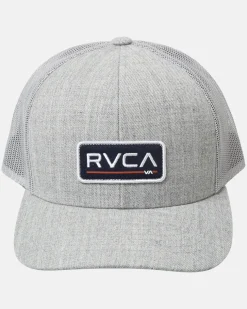 RVCA CURVED TRUCKER HAT