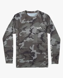 RVCA LONG SLEEVE RASHGUARD