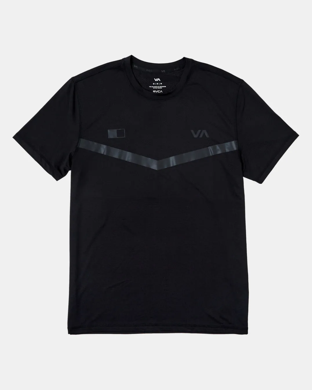 RVCA RUNNER TECHNICAL SHORT SLEEVE TOP