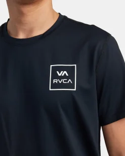 RVCA SHORT SLEEVE RASHGUARD
