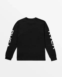 RVCA 2X LONG SLEEVE TEE