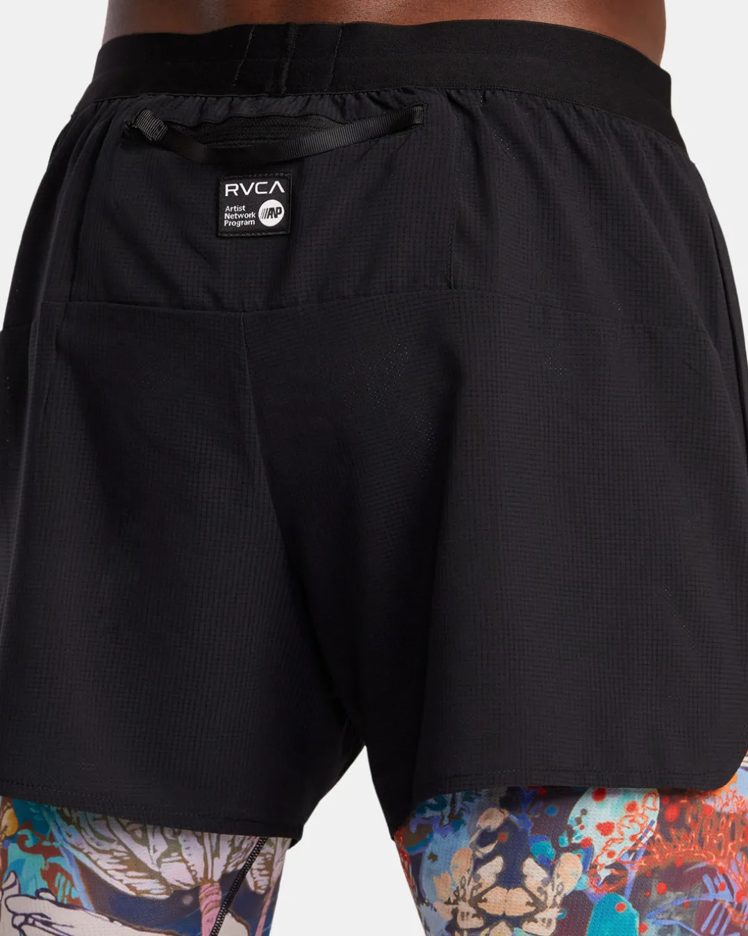 SAGE VAUGHN RUNNER 2 IN 1 SHORTS