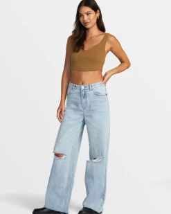 SELECTS ROUNDABOUT SWEATER TANK V-NECK SWEATER