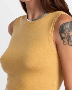 SELECTS SHIVER SWEATER TANK CREW NECK SWEATER