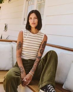 SELECTS SHIVER SWEATER TANK CREW NECK SWEATER