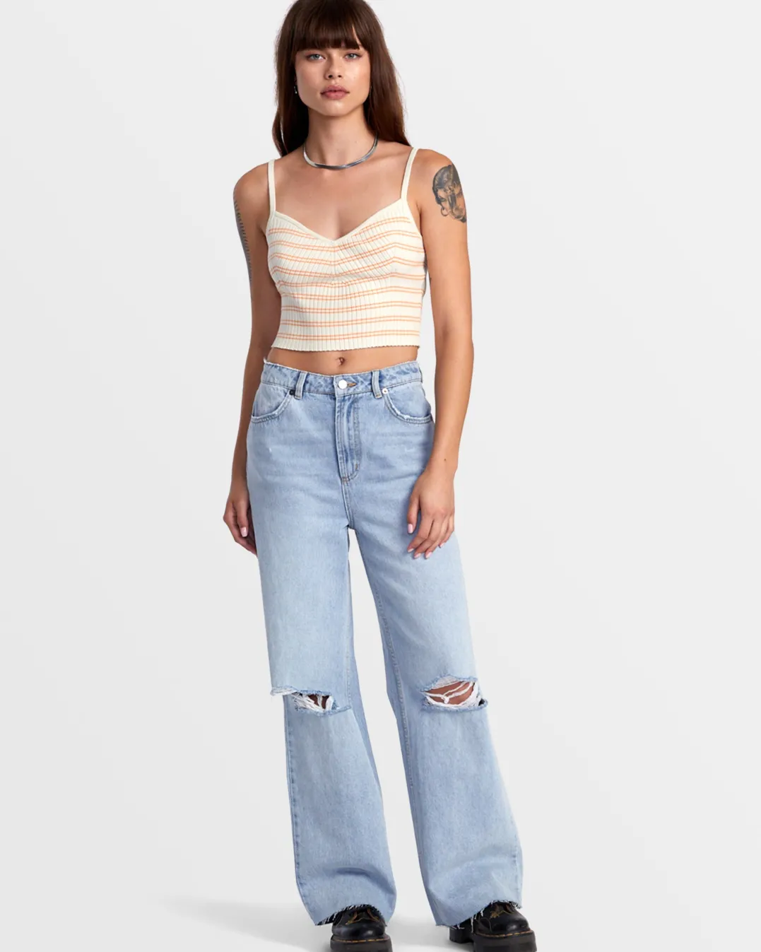 SILHOUETTE KNITTED TANK