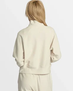 SOFIE WAFFLE MOCK NECK