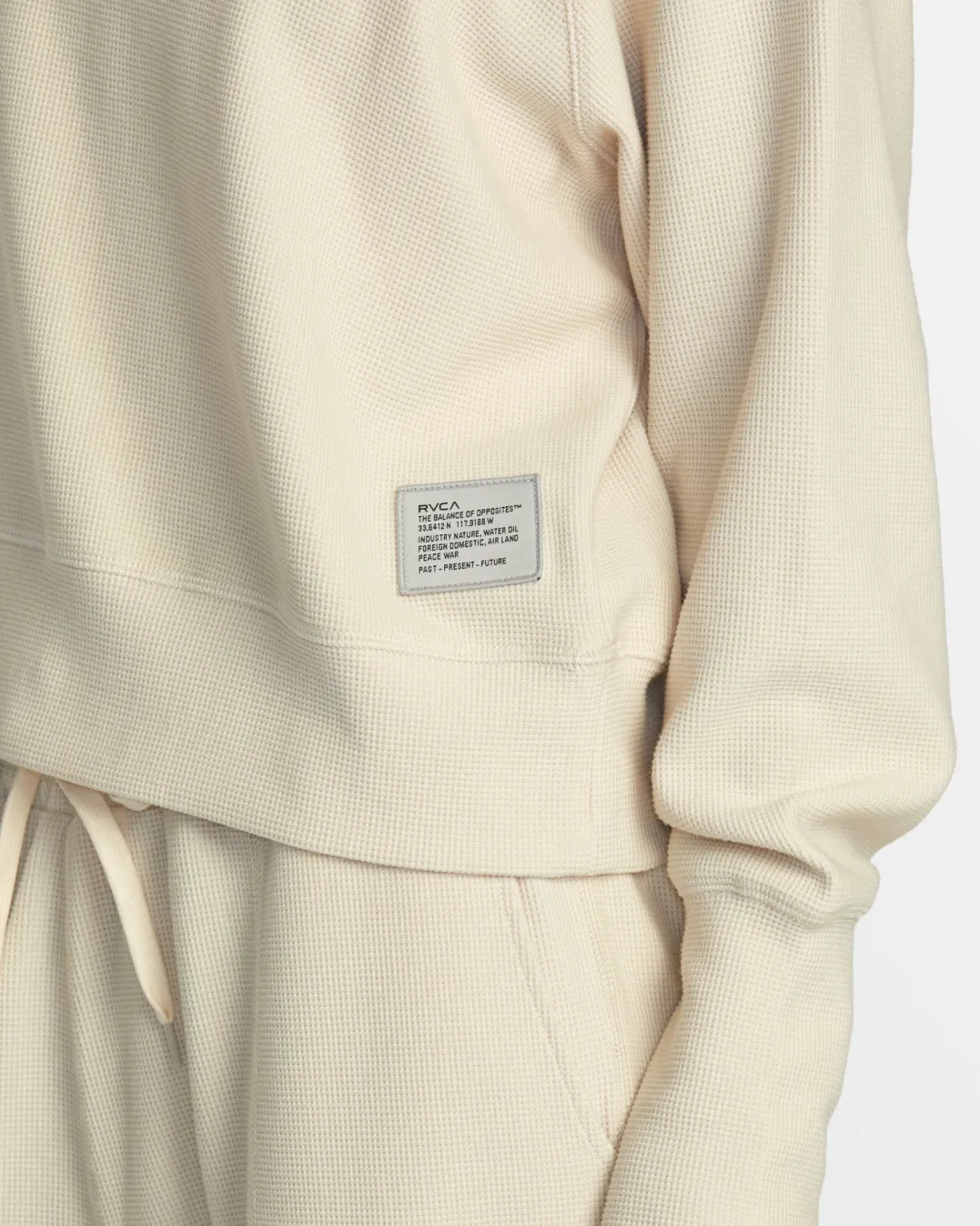 SOFIE WAFFLE MOCK NECK