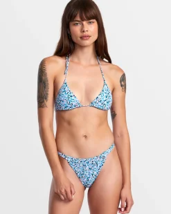 SPRINKLES HALTER TRIANGLE BIKINI TOP
