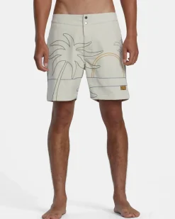 SUNSET EXOTICA BOARDSHORTS 17''