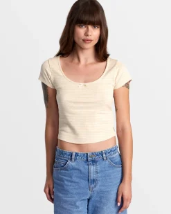 SWEET WIDE RIB TEE