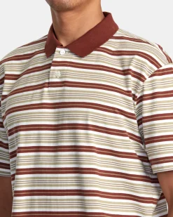 UPTOWN STRIPE POLO SHORT SLEEVE POLO SHIRT