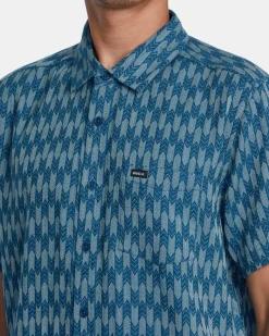 UPWARDS IKAT SHORT SLEEVE SHIRT