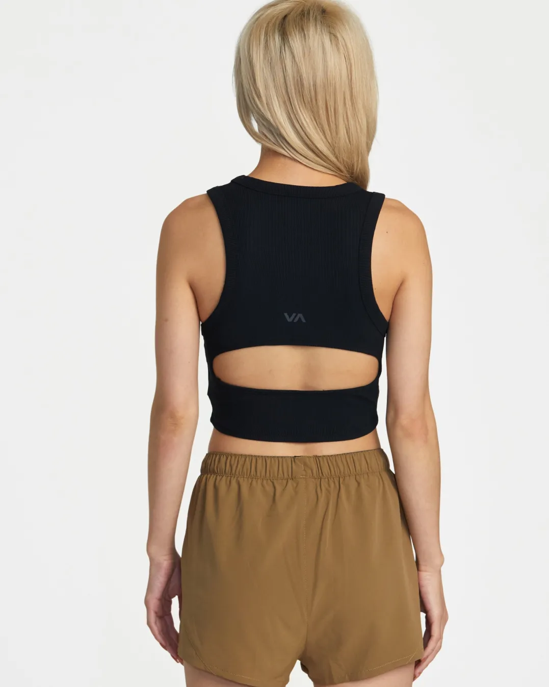 VA CUT OUT CROPPED TANK TOP