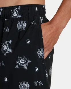 VA ELASTIC WAIST BENJ BOARDSHORTS 17''