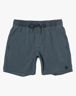 VA PIGMENT ELASTIC WAIST 17" BOARDSHORTS