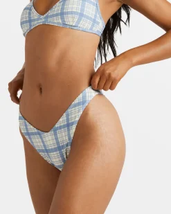 VINTAGE PLAID V MEDIUM FRENCH BIKINI BOTTOMS