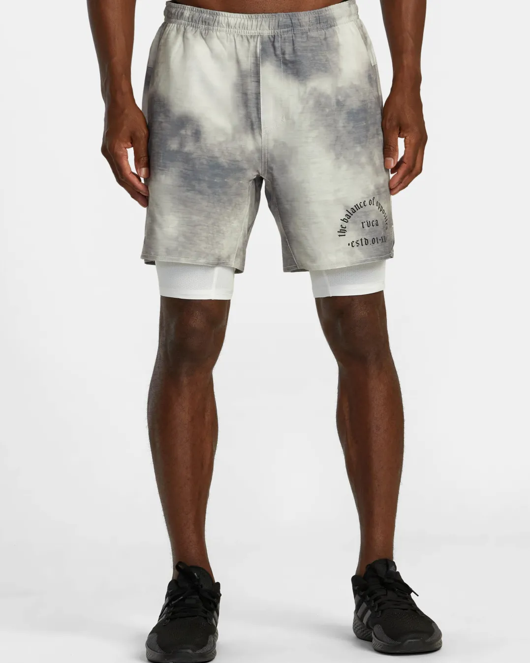 YOGGER TRAIN 2-IN-1 17" WORKOUT SHORTS