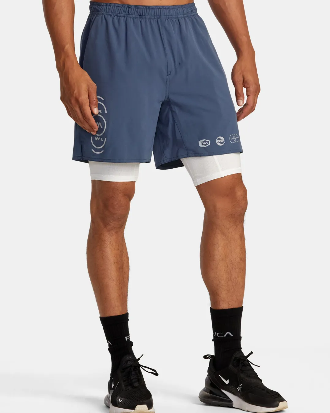 YOGGER TRAIN 2-IN-1 17" WORKOUT SHORTS